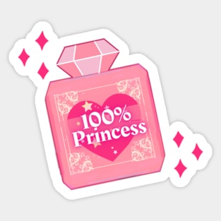 Royal Princess Perfume Sticker